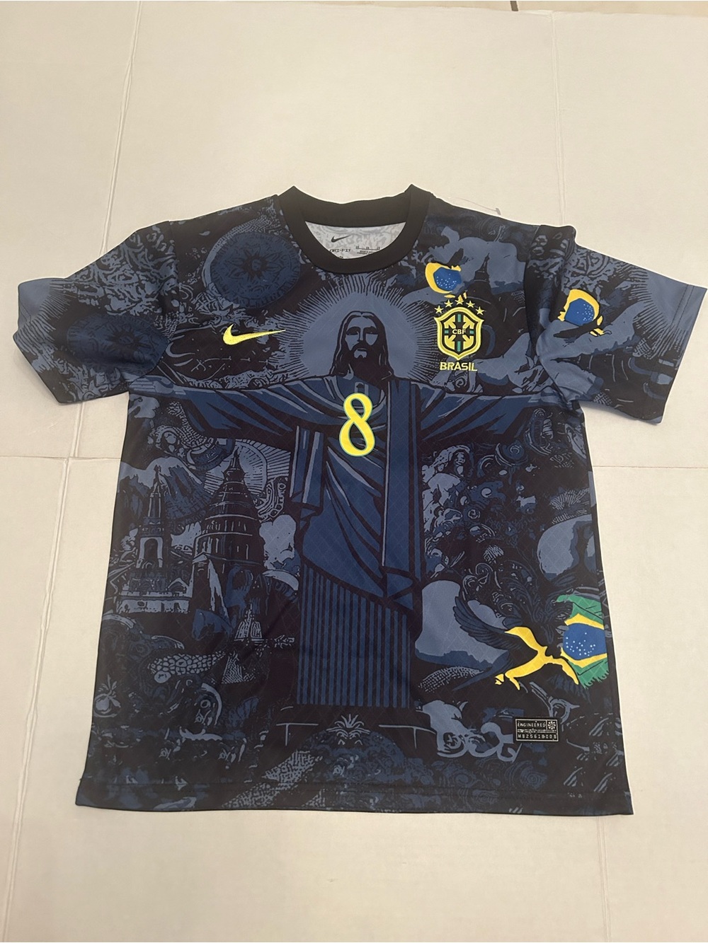 Brazil  Jesus Christ The Redeemer Jersey Special Edition #8